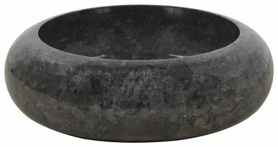 Produktbild von vidaXL Waschbecken 40x12 cm Marmor Schwarz