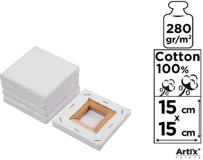 Imagen del producto de Substrato mini de 15x15 cm, 280 g/m² - Artix