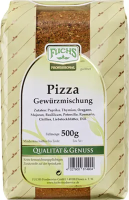 Obrázok produktu pre Fuchs Professional Zmes korenia na slanú pizzu 500g