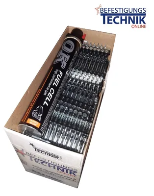 Produktbild von Betonnägel 2,6x40mm Gas rot für Betonnagler Hitachi Makita KMR Reich Tjep Senco B