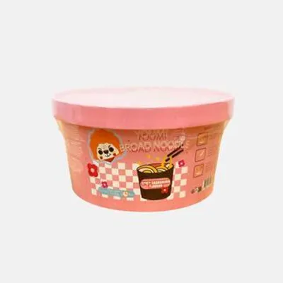 Produktbild von Youmi Broad Noodle Spicy Carbonara Geschmack 112g