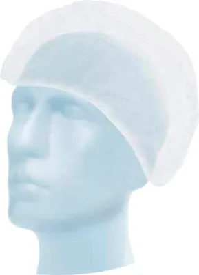 Immagine prodotto di Meditrade® 70-124W Meditrade® unisex Baretthauben Suavel® Astrid weiß Größe XL 100 St.