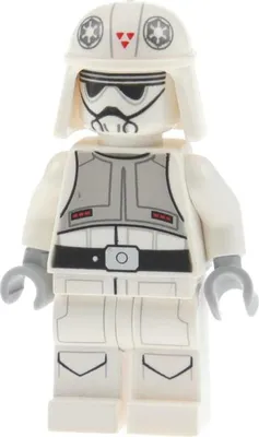 Produktbild von 1x Lego Minifigur Star Wars Rebels AT-DP Pilot Uniform weiß Helm 75083 sw0624