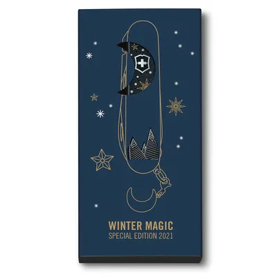 Produktbild von Victorinox Climber Lite Winter Magic Special Edition 2021, Blau/Schwarz