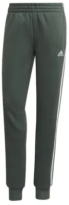 Produktbild von adidas Jogginghose für Damen im 3 Streifen Design, Farbe:Grau, Größe:XXL