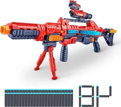Produktbild von X-Shot Excel Regenerator Schaumblaster für Kinder ab 8 Jahren – über 1000 Kombinationsmöglichkeiten mit 48 Darts – Rot