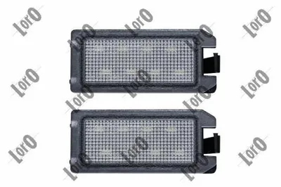 Obrázok produktu pre 2x ABAKUS L16-210-0003LED Osvetlenie poznávacej značky pre FIAT 500 (312) LED