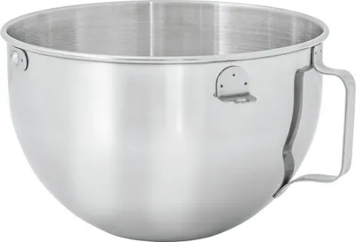 Produktbild von KitchenAid Rührschüssel 5KSMB55 Edelstahl 5,2 Liter mit Griff