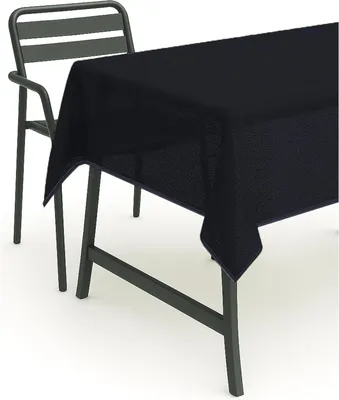 Produktbild von Gartentischdecke Weichschaum 140 x 180 oval cm - schwarz