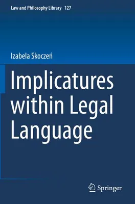 Obrázek produktu pro Implicatures within Legal Language