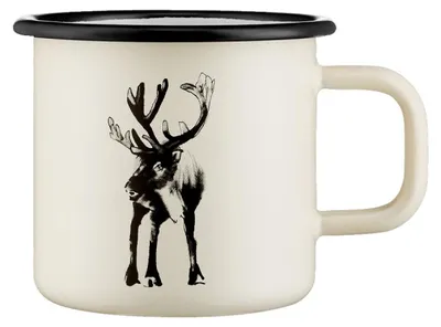 Produktbild von Muurla Tasse Rentier Emaille (370 ml)