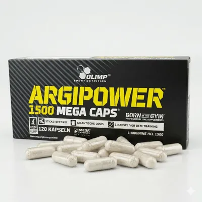 Productafbeelding van Olimp Argi Power 1500 Mega Caps, 120 capsules