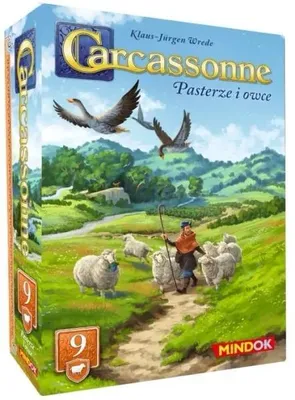 Obrázek produktu pro Carcassonne 3: Pastýři a ovce, 9. vydání – Bard Centrum Gier