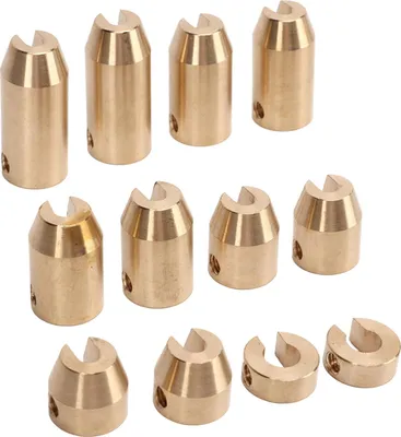 Produktbild von Messing-Rad-Speichen-Ausgleichsgewichte Präzises Design Verschleißfeste Rad-Speichen-Ausgleichsgewichte Refill für Super Moto Dual Sport 12Pcs