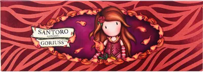 Image de Santoro London - Pot à crayons - Gorjuss - Fire In My Heart