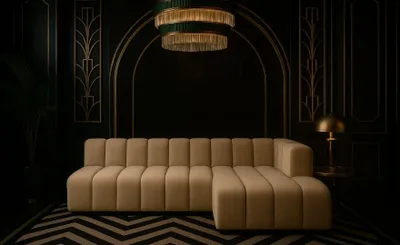Produktbild von Kaiser Möbel Ecksofa GRAND L 295 cm, stoff Salvador, Beige, Rechts