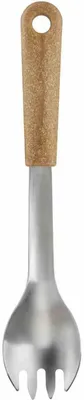 Image de Fourchette de service GastroMaxmanche couleur bois