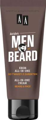 Image de AA Men Beard Crème visage tout-en-un pour barbe de trois jours 50 ml