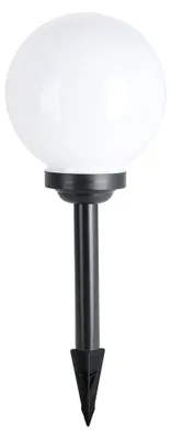 Image de Eglo Lampe solaire boule LED avec piquet de terre blanc