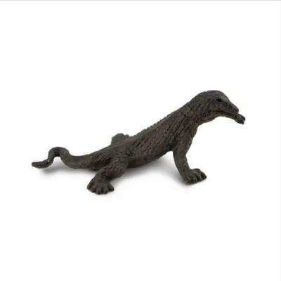 Produktbild von Safari - 100746 - Good Luck Minis - Komodo Waran, grau, ca. 3,5cm, 5 Stück