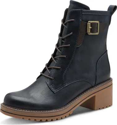 Produktbild von Marco Tozzi Stiefelette - Navy Combi Synthetik : 41 : Normal Größe: 41 Weite: Normal