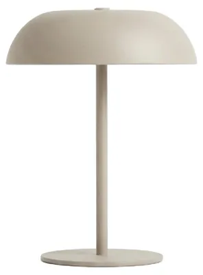 Productafbeelding van Luxus Europe - Tafellamp Claire Taupe - Draadloze LED Tafellamp Binnen - USB-C Oplaadbaar