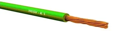 Obrázok produktu pre Vodič CYA1 zeleno/žltý H05V-K