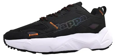 Image de Chaussures de sport Kappa pour hommes, chaussures de course, noires, pour le quotidien