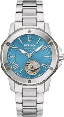 Immagine prodotto di Collezione d'argento meccanizzata Bulova Marine Star - donna