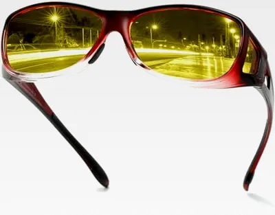 Produktbild von Polarisierte Nachtfahrtbrille für Brillenträger