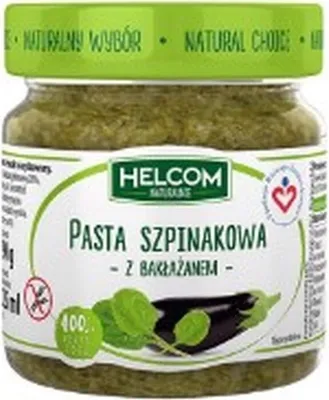 Image de Helcom Pâte d'épinards et d'aubergines 190G