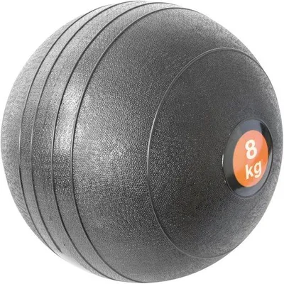 Zdjęcie produktu dla Unyqoos® Slam Ball 8 kg – piłka treningowa i rehabilitacyjna wypełniona piaskiem (średnica 23,5 cm), wykonana z PVC i wytrzymałego gumy, bez odbicia, idealna do treningu siłowego i bootcampów