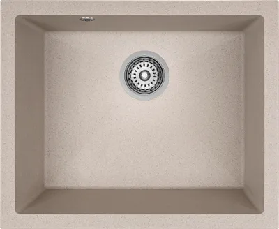 Produktbild von Einbeck-Spüle aus Granit, beige 460 mm (L) x 560 mm (B) x 200 mm (T)