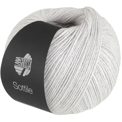 Produktbild von Lana Grossa - Sottile 0015 silbergrau