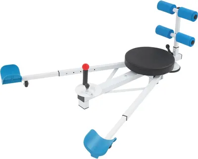 Produktbild von Beinspreizer & Spagat-Trainer - Faltbare Trainingsmaschine - 0–180° verstellbar - 5-stufige Teleskoplänge - 150 kg Belastung - Für Yoga & Heimtraining - Blau