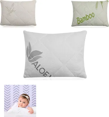Produktbild von Lorelli Babykissen Cosy Gre 38 x 29 cm Silikon-Daunenfllung Bezug abnehmbar grau