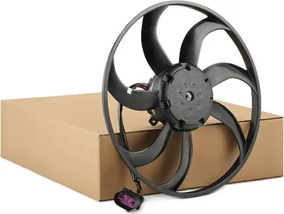 Produktbild von RIDEX 508R0148 Lüfter Motorkühlung Kühlerlüfter für VW GOLF VI (5K1) Wasserkühler Ø410mm