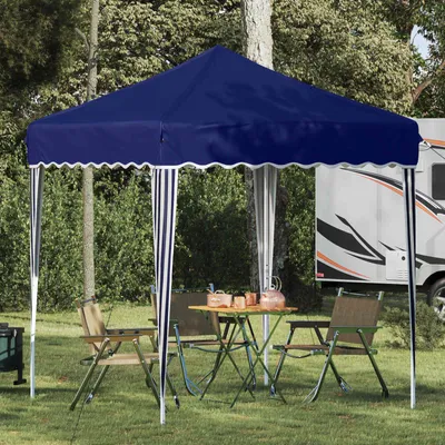 Produktbild von CLORIS Pop-up Partyzelt Blau 195 x 195 x 245 cm Oxford-Stoff - Pavillons & Partyzelte CC542