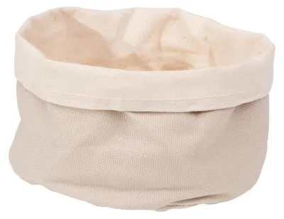 Produktbild von APS 30340 Brottasche, Baumwolle, Ø 17 cm, Höhe 11 cm, beige