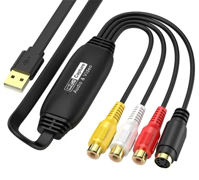 Obrázek produktu pro Převodník VHS na USB 2.0 pro digitalizaci videa