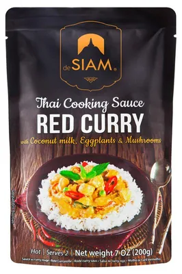 Produktbild von deSIAM Thai Cooking Sauce Red Curry 200g