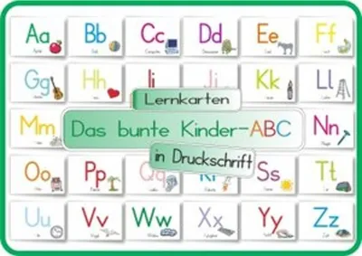 Obrázok produktu pre Das bunte Kinder-ABC in Druckschrift