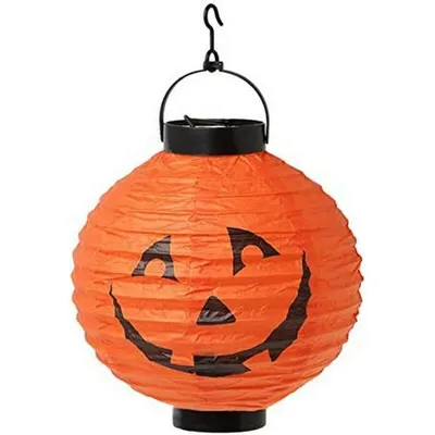 Image de Lanterne en citrouille, Ø 20 cm, orange vif
