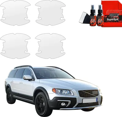 Obrázek produktu pro ochranná fólie 4v1 Grizz Protector pro prohlubně klik dveří - Volvo XC70 3 Kombi 5D (2013-2016)