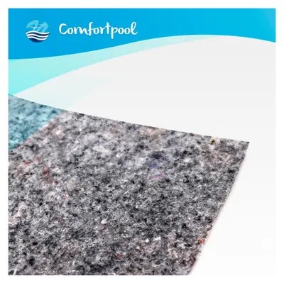 Produktbild von Bodenvlies für Pools | Maße 300 × 175 cm | 200 g/m² | Unterlage für Poolboden | Schutz und Isolierung