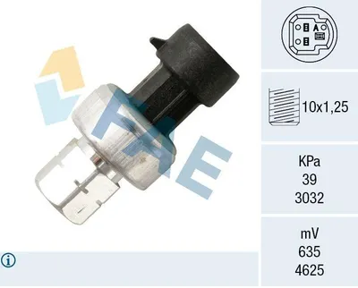 Produktbild von FAE Druckschalter Klimaanlage Druckschalter 15827 für OPEL Corsa D Schrägheck (S07)