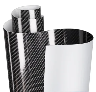 Produktbild von 6D Carbon Folie Selbstklebend Vinyl Auto Schutzfolie Schwarz 300 x 30 cm
