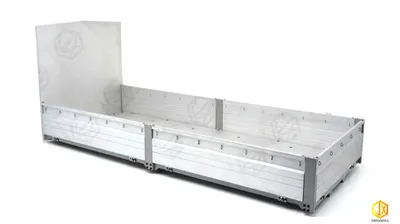 Produktbild von JXModel 1:14 Pritsche aus Metall Bausatz unlackiert