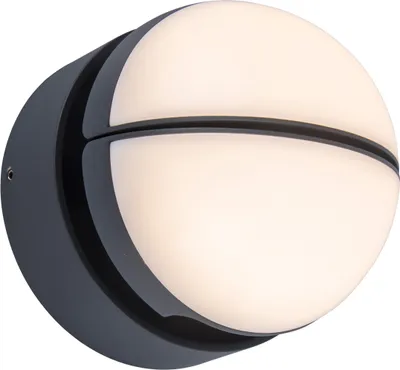Immagine prodotto di LUTEC Eklips Lampada da parete a LED a 2 canali 3000 K 13W IP54 antracite