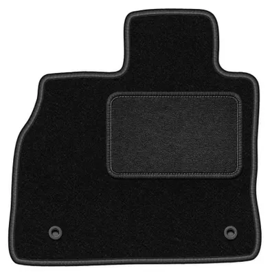 Immagine prodotto di Tappetino guidatore in moquette per Nissan Leaf I 2010-2017 (hatchback) – 1 pezzo, nero, su misura – Wielganizator LUX